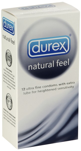 New Durex Natural Feel condoms feature an ultra fine natural rubber with added lubricant for extra sensitivity and comfort.